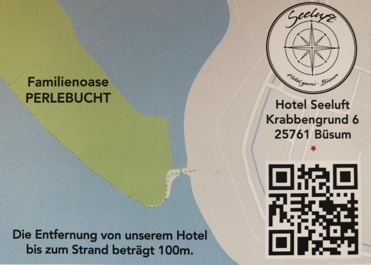 Hotel Garni Seeluft Buesum Eksteriør bilde